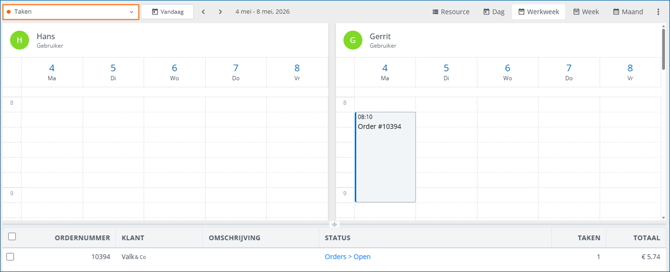 Snelstart_planning